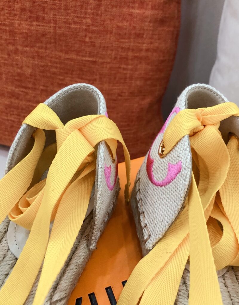 Louis Vuitton Women's Starboard Flat Espadrille Pink For Women LV