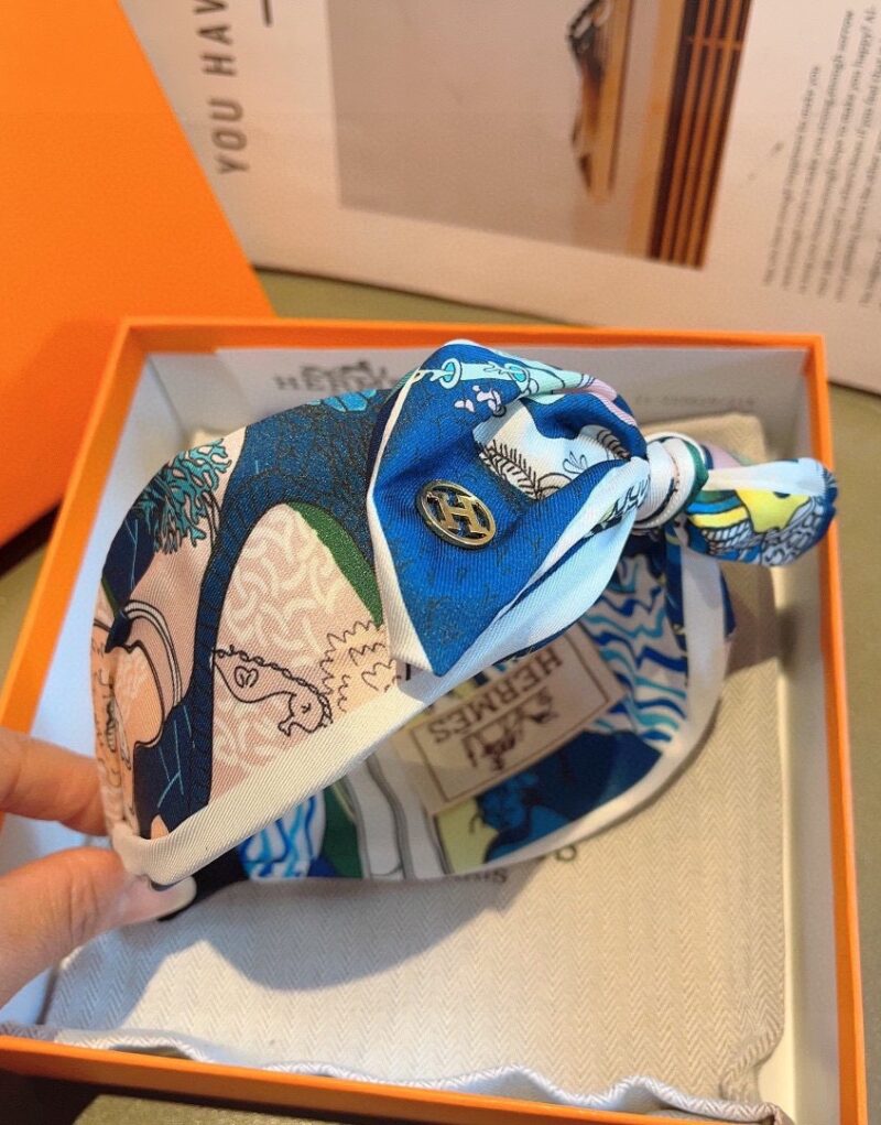 Hermes Bow Hairband Multicolor For Women
