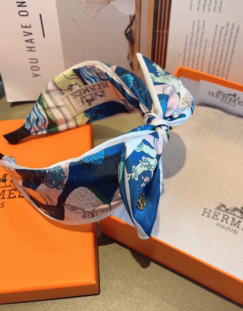 Hermes Bow Hairband Multicolor For Women