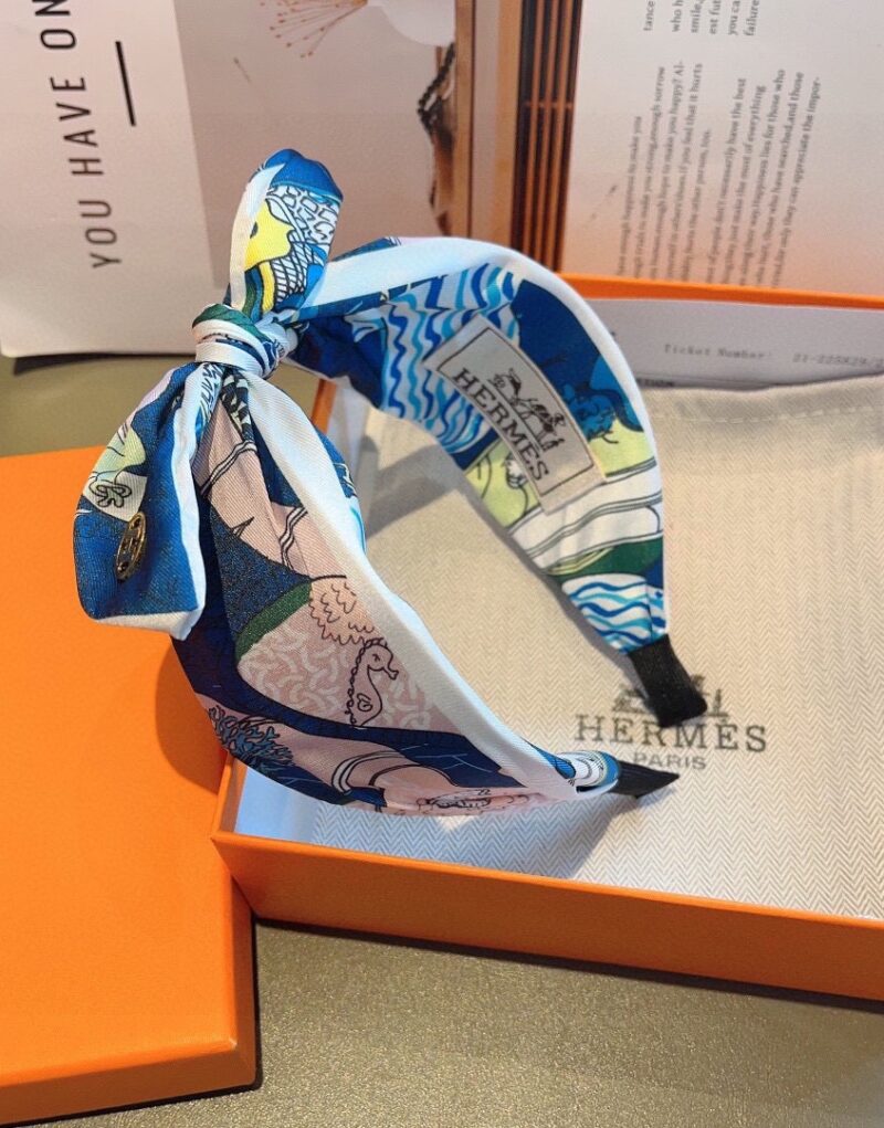 Hermes Bow Hairband Multicolor For Women
