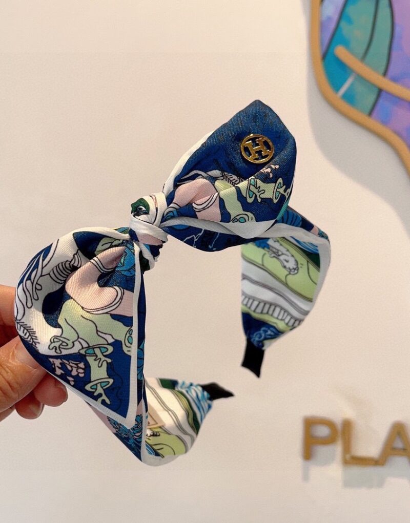 Hermes Bow Hairband Multicolor For Women