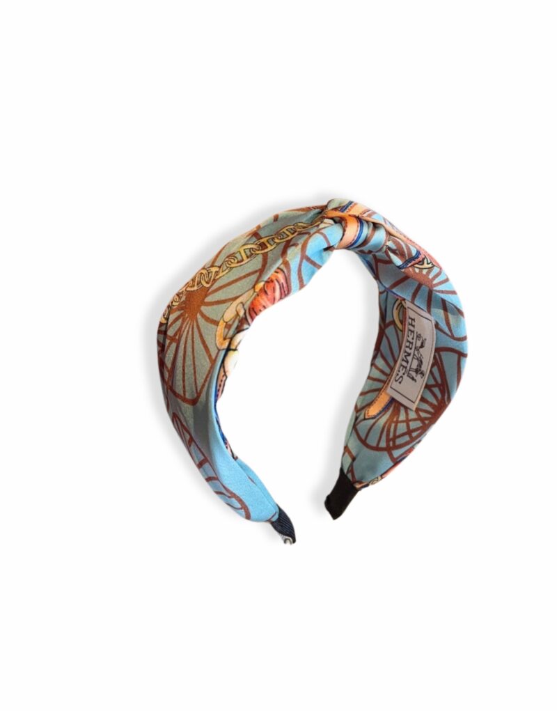 Hermes Hairband Blue For Women