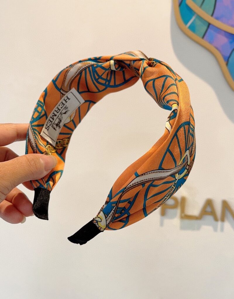 Hermes Hairband Orange For Women