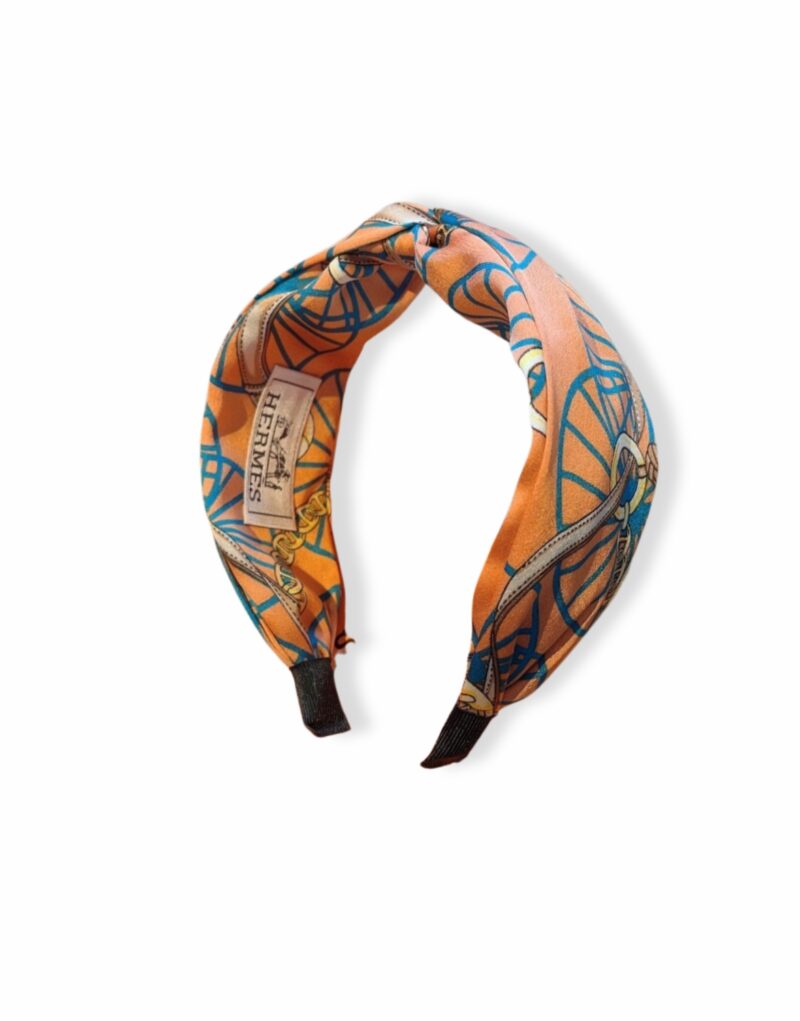 Hermes Hairband Orange For Women