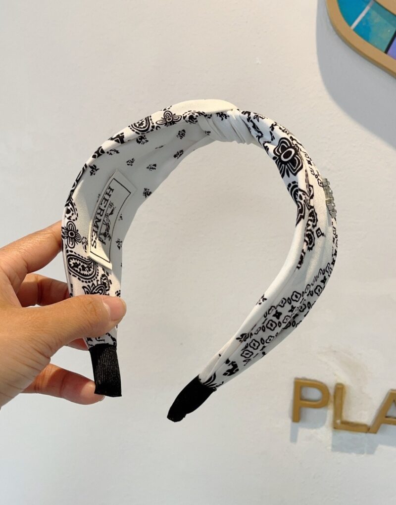 Hermes Hairband White For Women