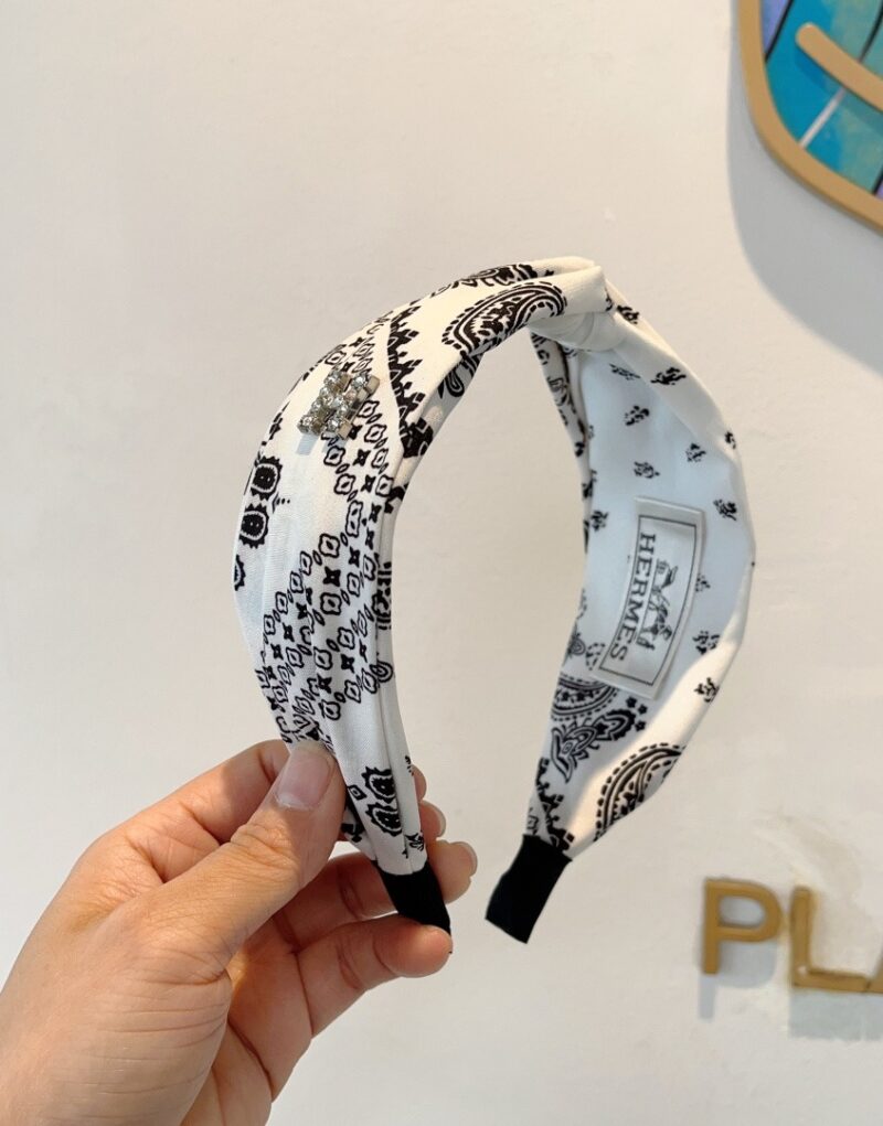 Hermes Hairband White For Women