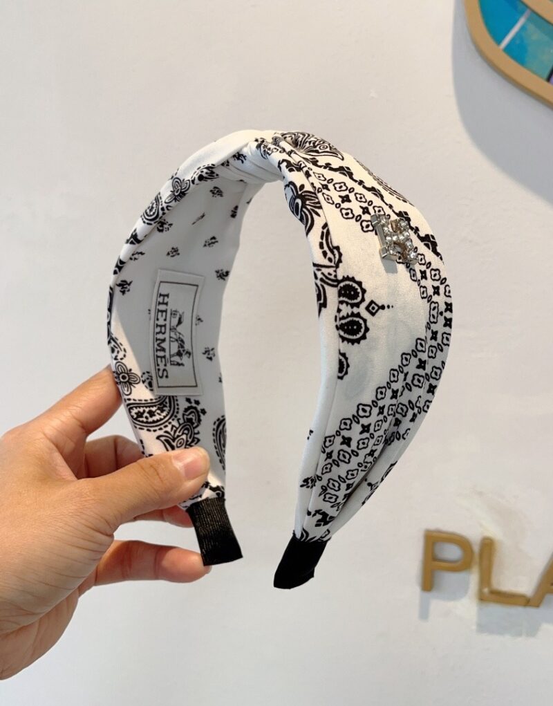 Hermes Hairband White For Women