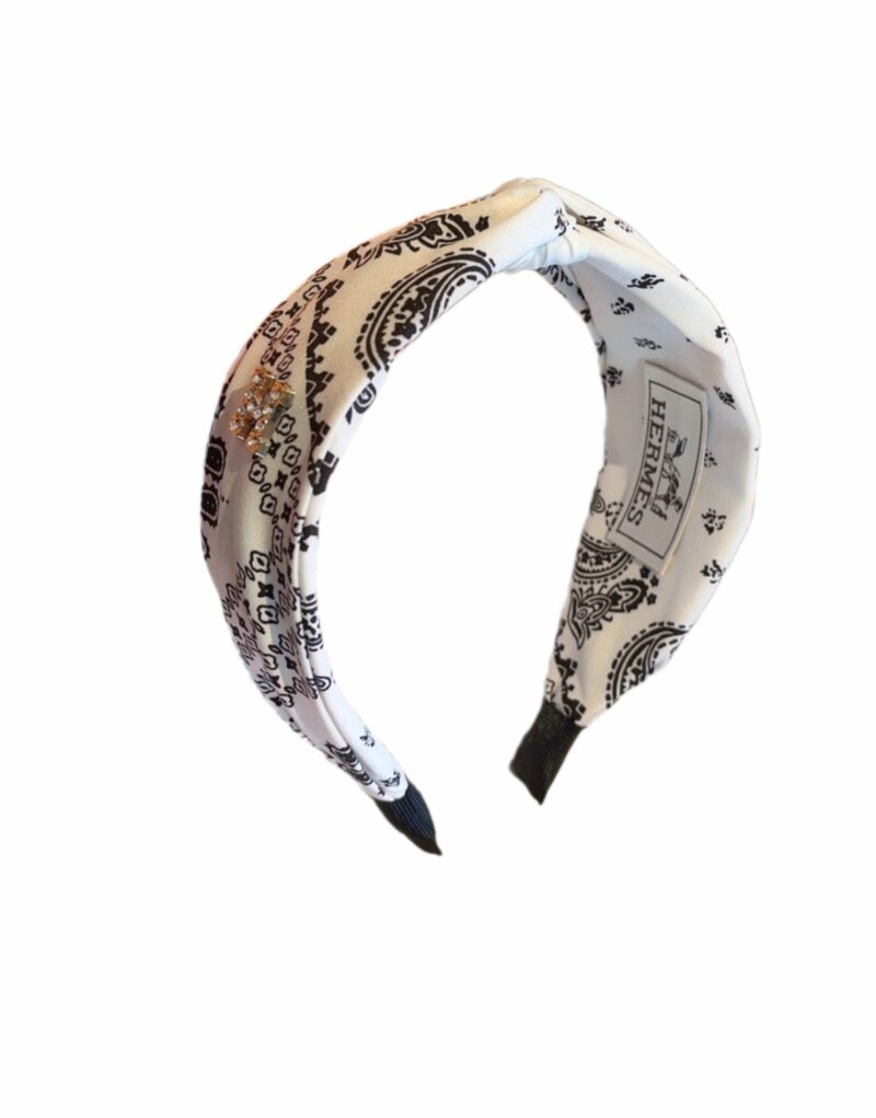 Hermes Hairband White For Women