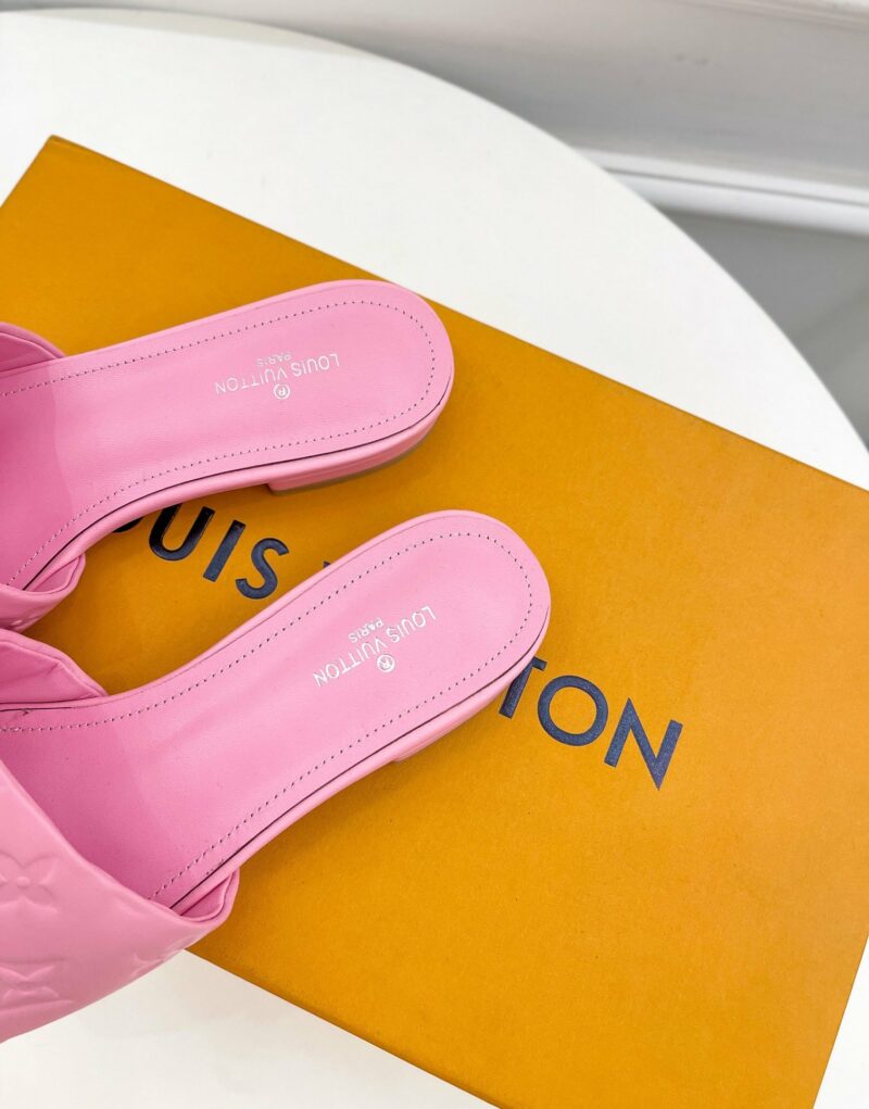 Louis Vuitton Women's Revival Flat Mule Light Pink For Women LV 1A9PA1