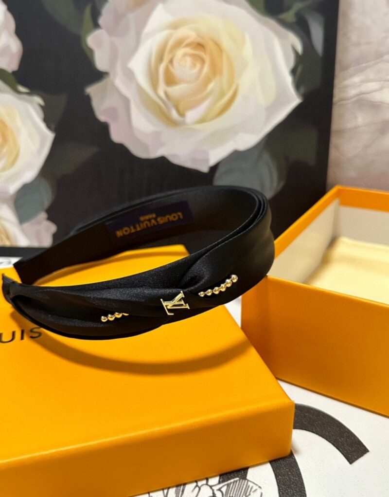 Louis Vuitton Hairband Black For Women