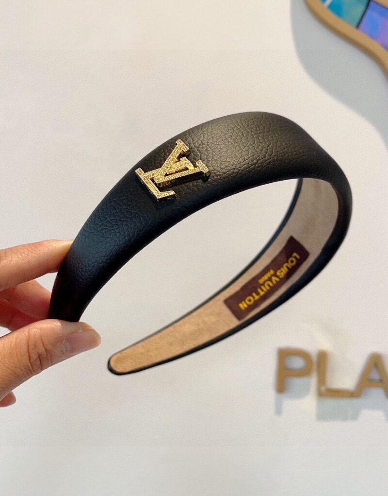 Louis Vuitton Hairband Black For Women