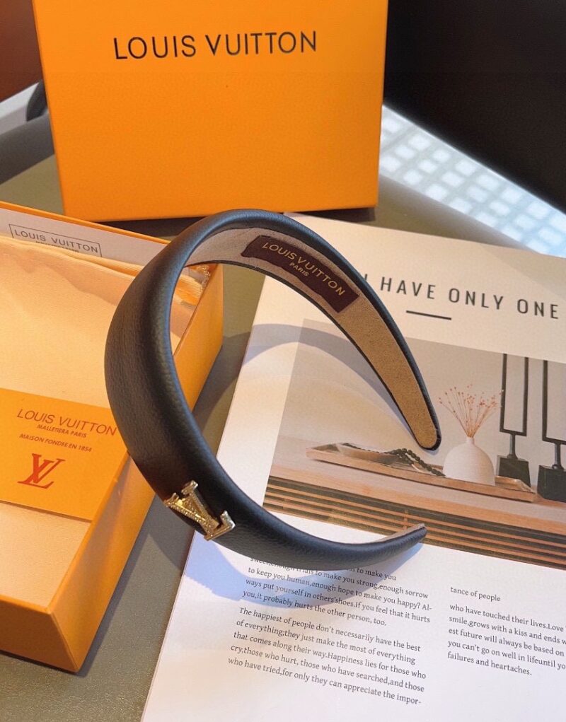 Louis Vuitton Hairband Black For Women