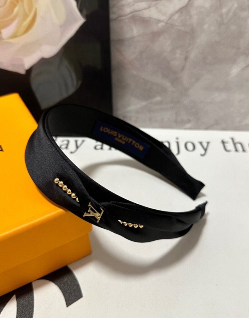 Louis Vuitton Hairband Black For Women
