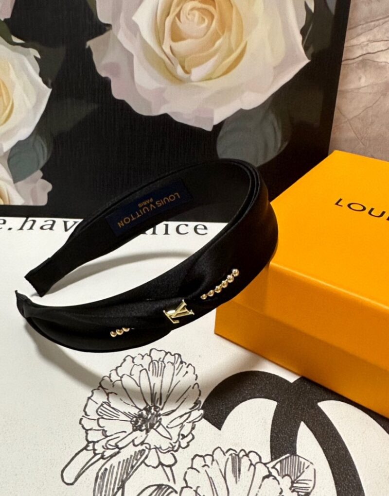 Louis Vuitton Hairband Black For Women