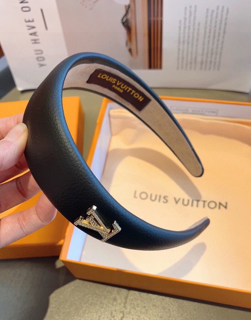 Louis Vuitton Hairband Black For Women