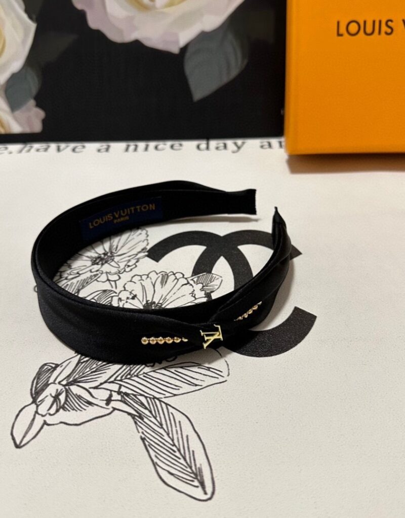 Louis Vuitton Hairband Black For Women
