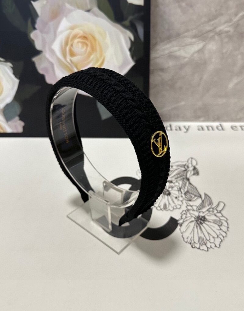 Louis Vuitton Hairband Black For Women