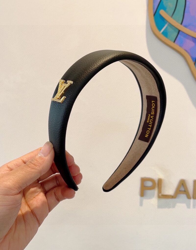 Louis Vuitton Hairband Black For Women