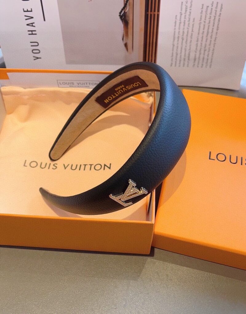Louis Vuitton Hairband Black For Women