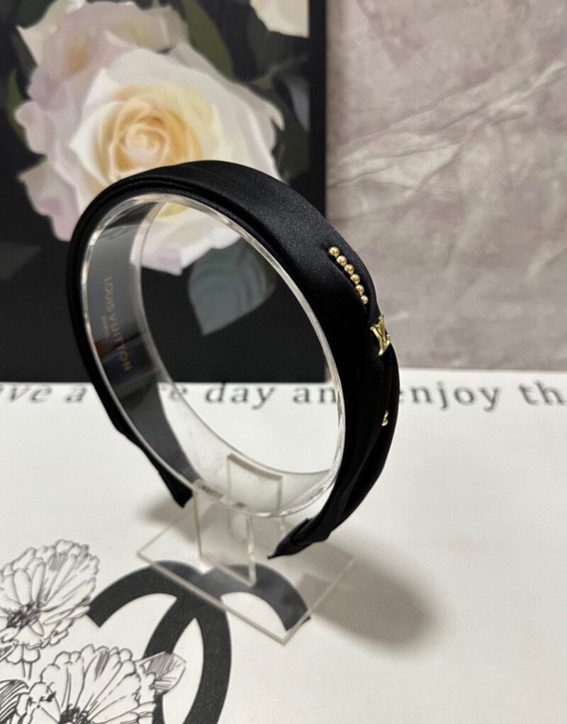 Louis Vuitton Hairband Black For Women