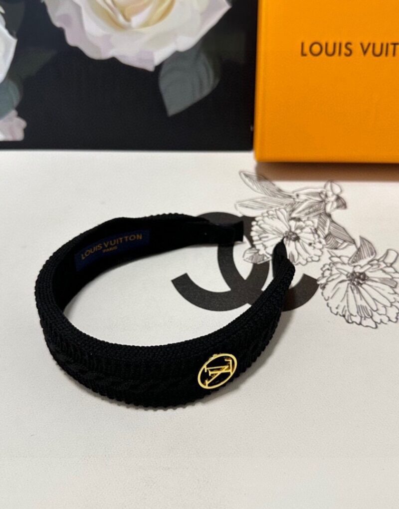 Louis Vuitton Hairband Black For Women