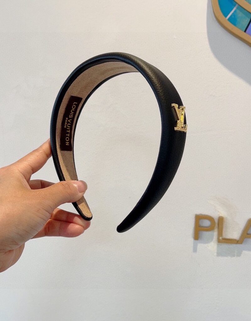Louis Vuitton Hairband Black For Women