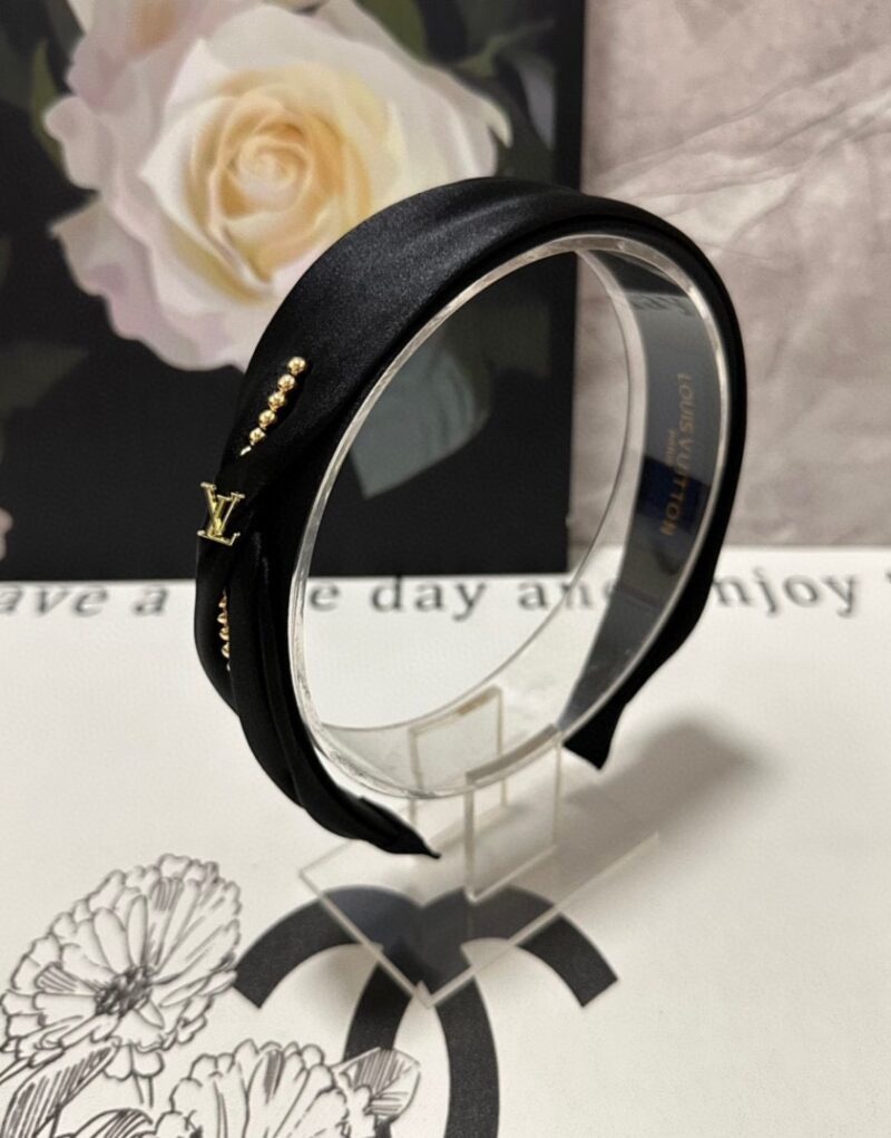Louis Vuitton Hairband Black For Women