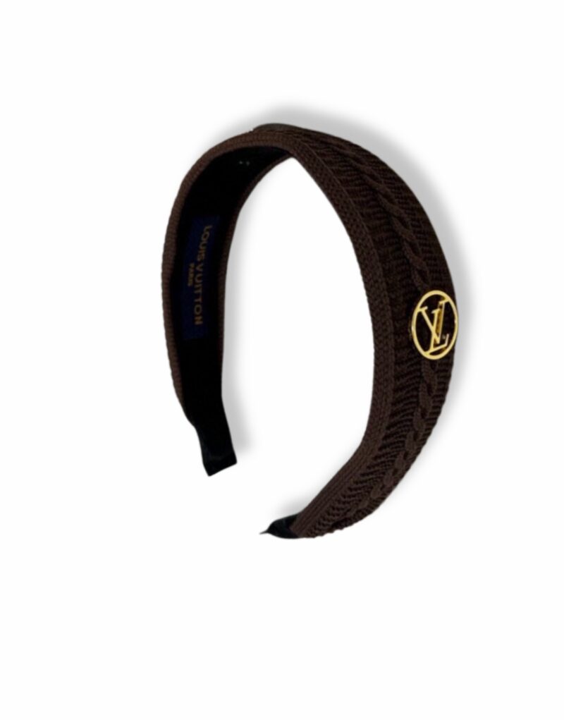 Louis Vuitton Hairband Brown For Women