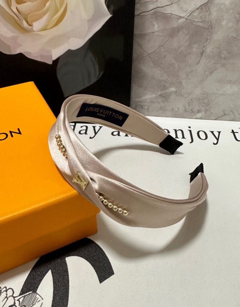 Louis Vuitton Hairband Beige For Women