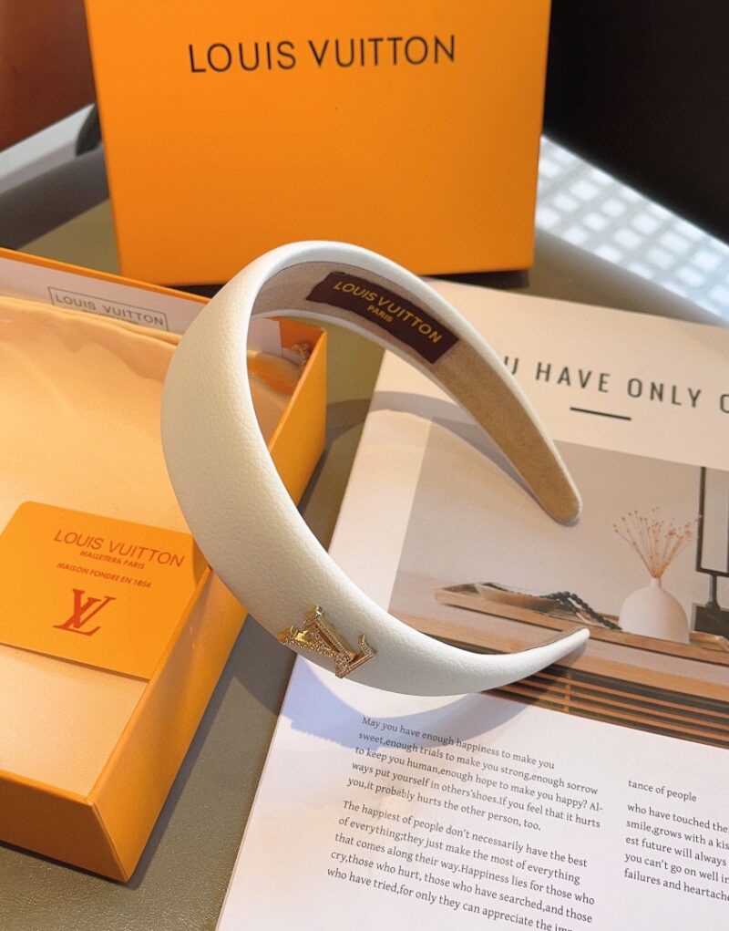 Louis Vuitton Hairband White For Women
