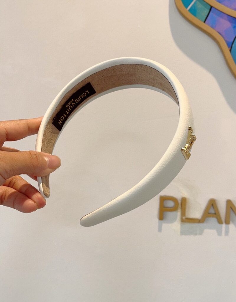Louis Vuitton Hairband White For Women