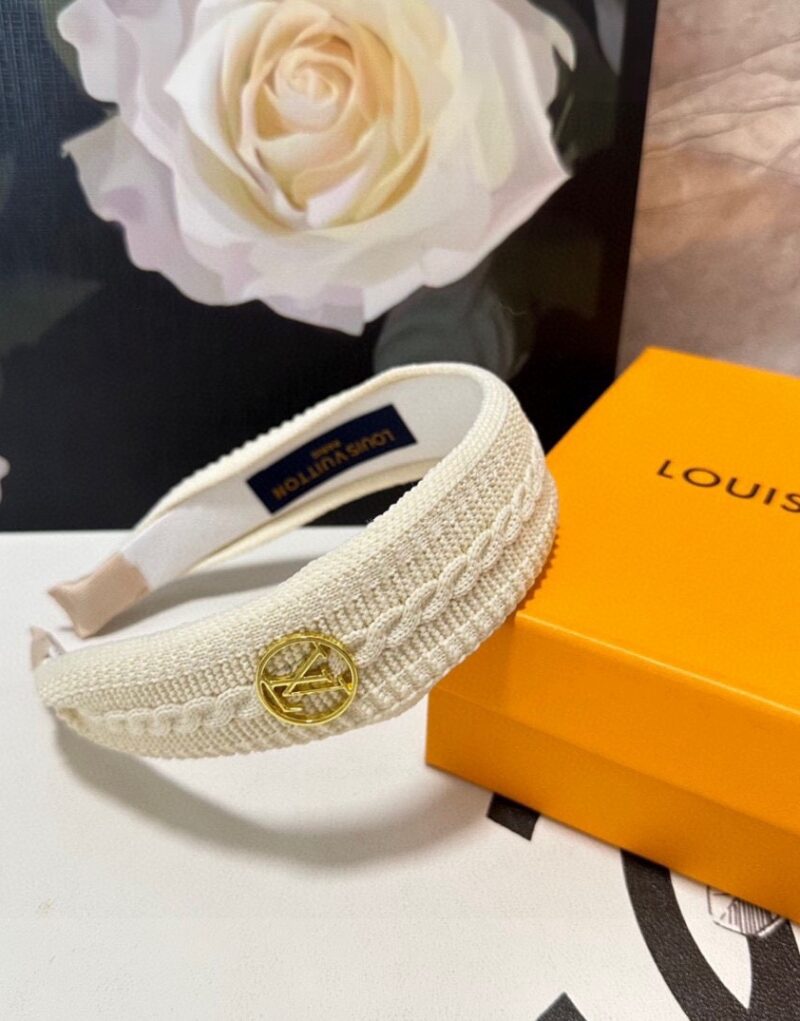Louis Vuitton Hairband White For Women