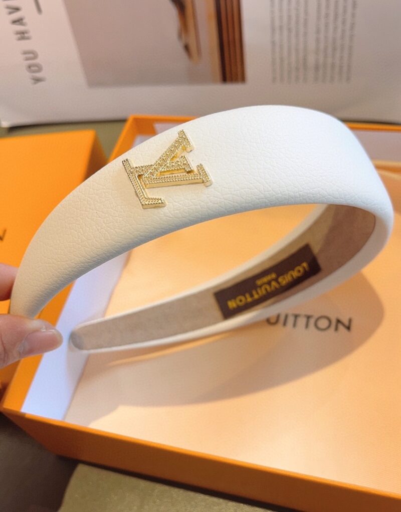 Louis Vuitton Hairband White For Women