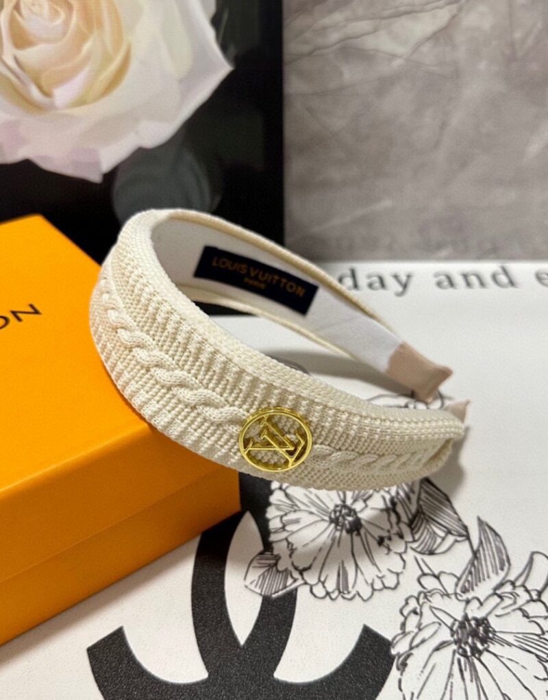 Louis Vuitton Hairband White For Women