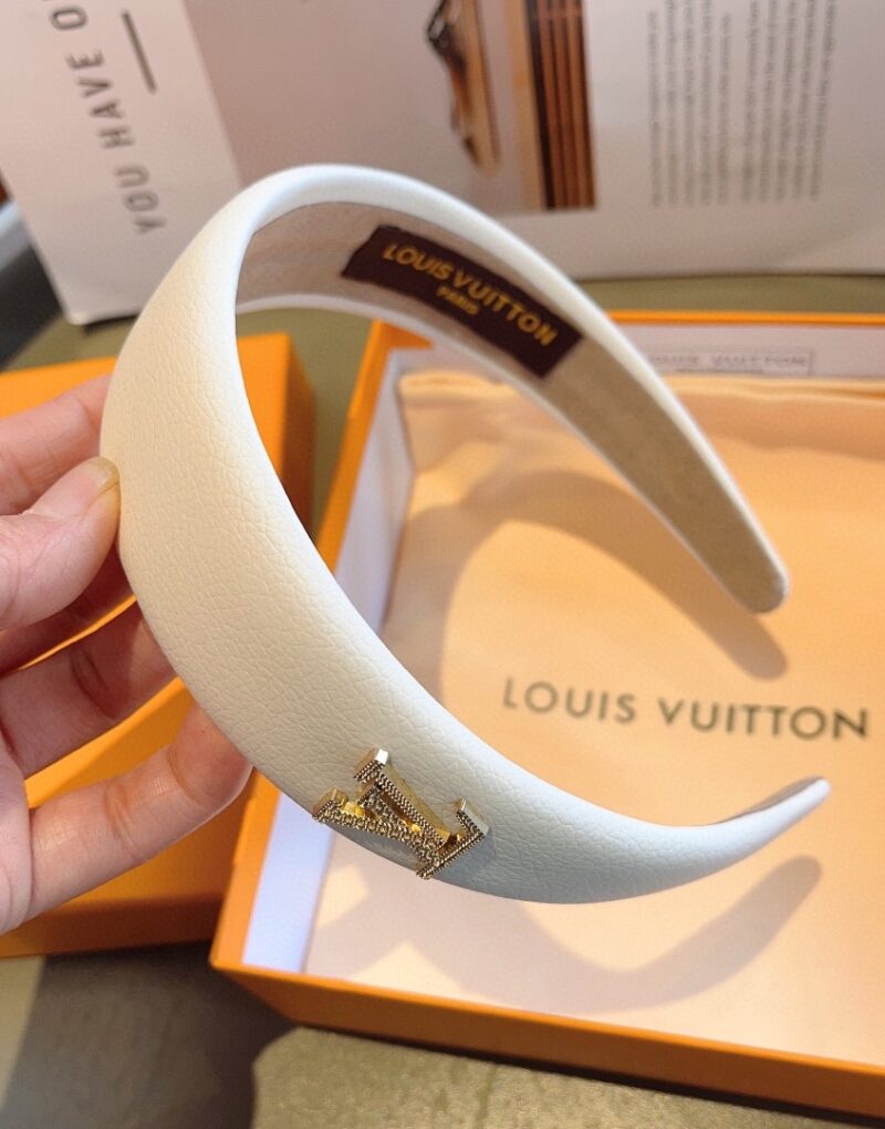 Louis Vuitton Hairband White For Women
