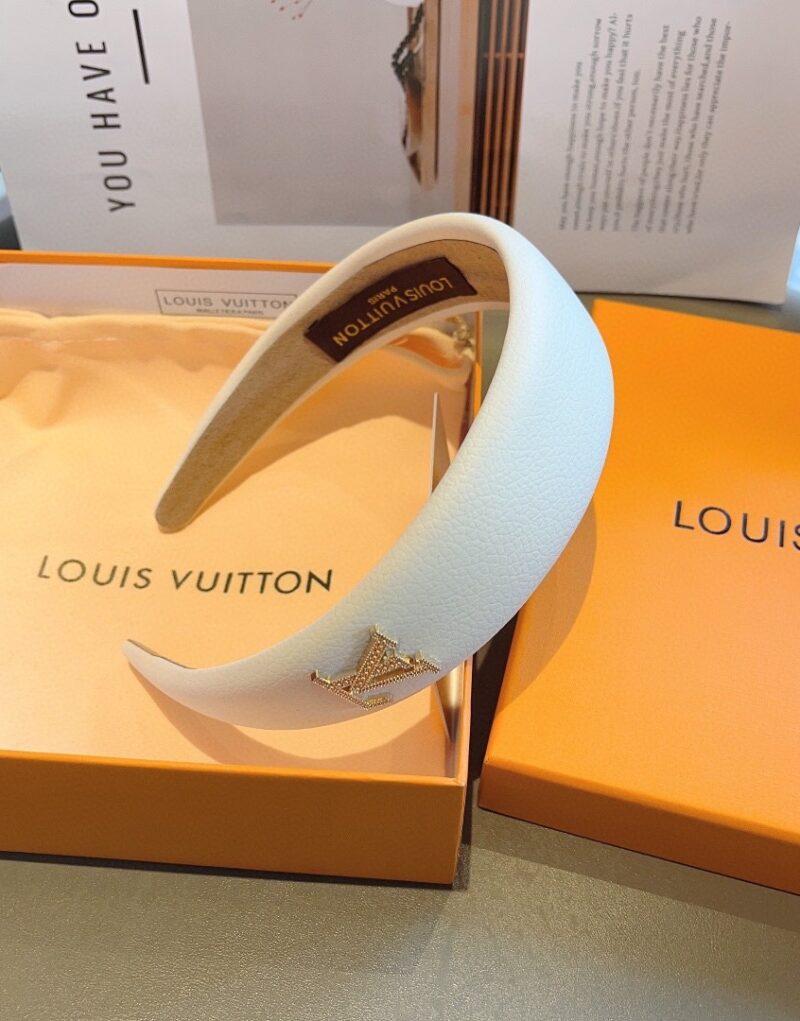 Louis Vuitton Hairband White For Women