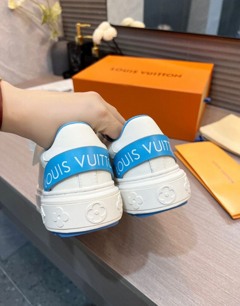 Louis Vuitton Women's Time Out Sneaker Blue For Women LV