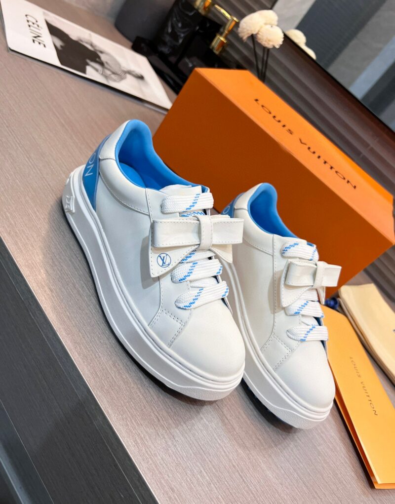Louis Vuitton Women's Time Out Sneaker Blue For Women LV