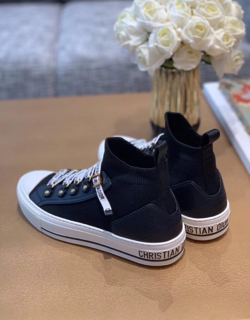 Christian Dior Walk'N'Dior Sneaker Cannage Technical Mesh Black For Women CD