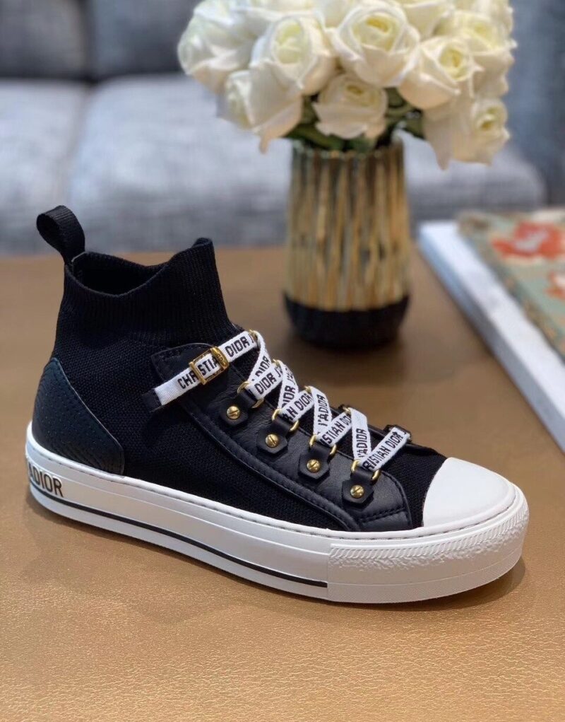 Christian Dior Walk'N'Dior Sneaker Cannage Technical Mesh Black For Women CD