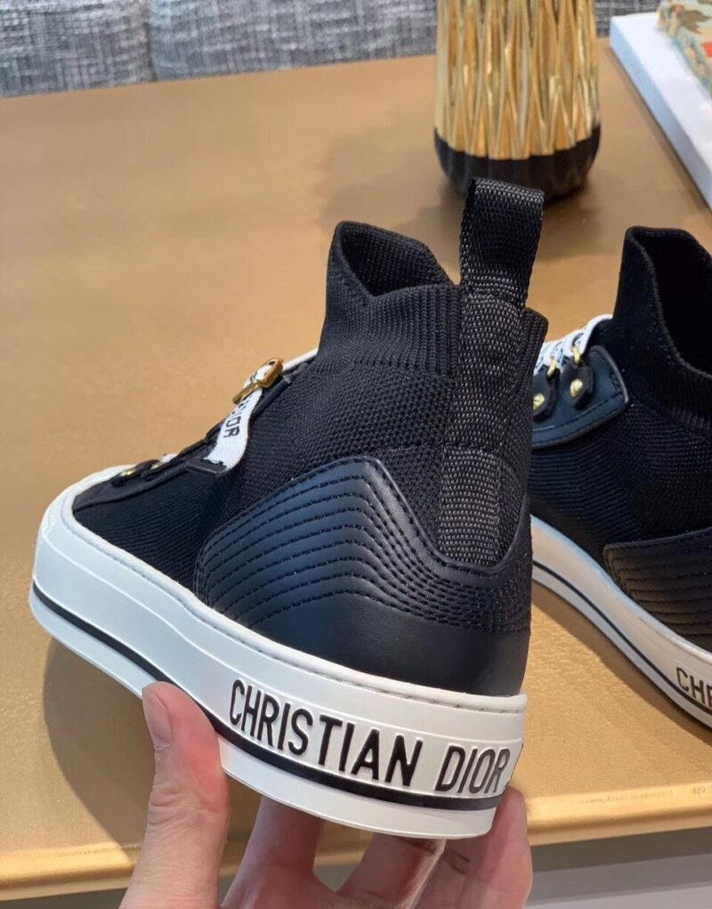 Christian Dior Walk'N'Dior Sneaker Cannage Technical Mesh Black For Women CD