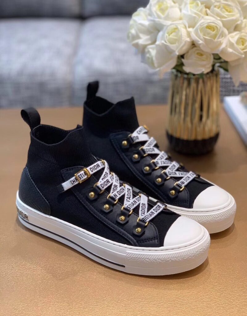 Christian Dior Walk'N'Dior Sneaker Cannage Technical Mesh Black For Women CD