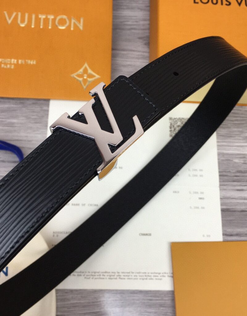 Louis Vuitton LV Initiales Reversible Belt Epi, LV Women Belt M0324S