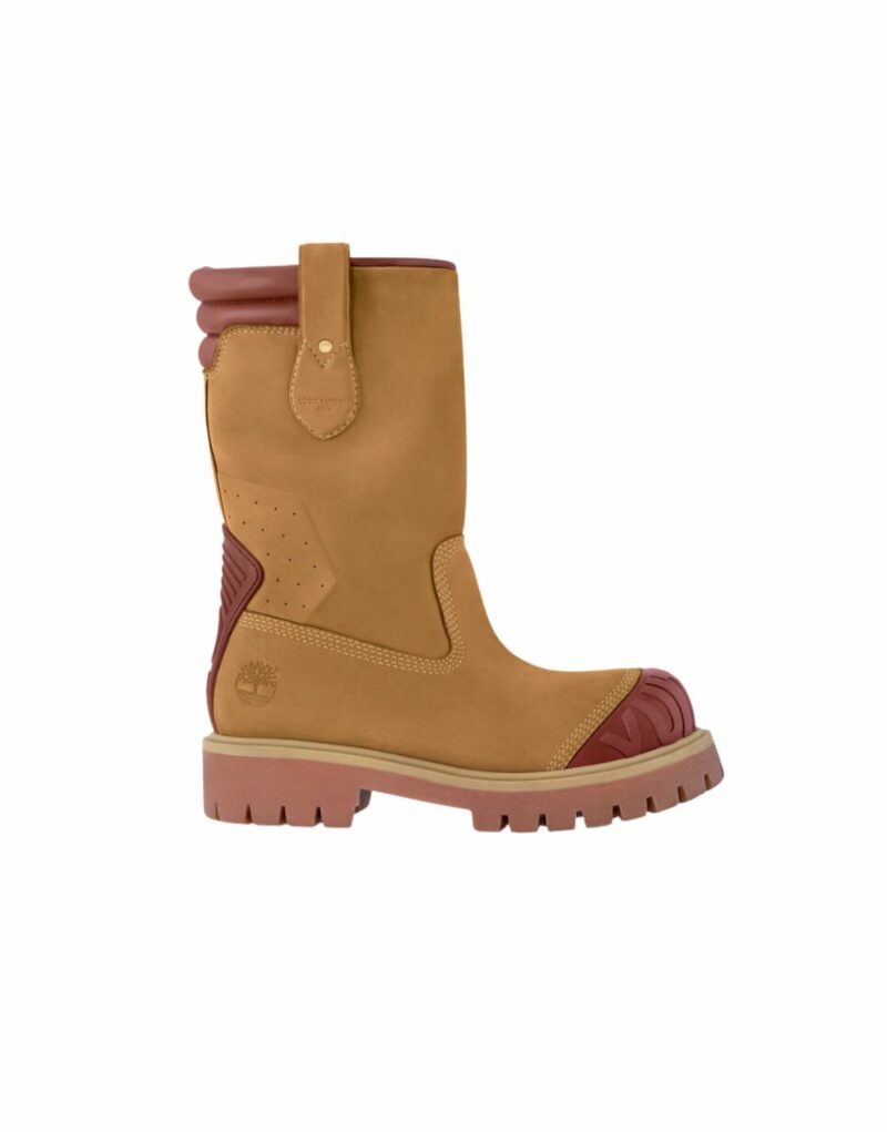 Louis Vuitton LV x Timberland Mid Boot Beige For Men 1AD78T