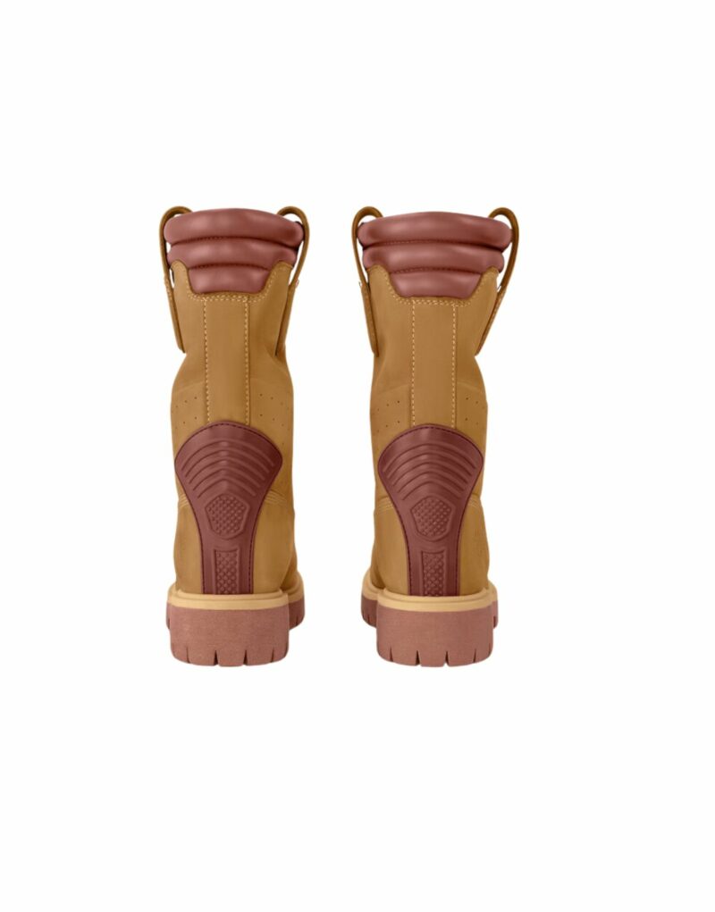 Louis Vuitton LV x Timberland Mid Boot Beige For Men 1AD78T