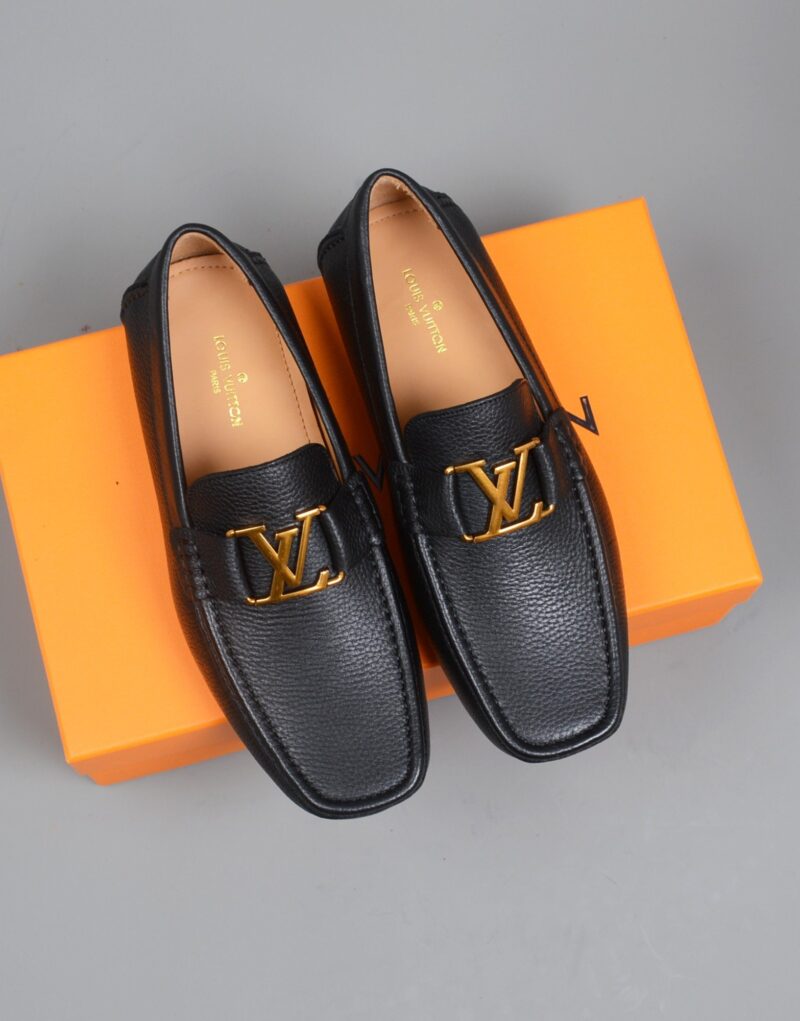 Louis Vuitton Monte Carlo Mocassin Black For Men LV