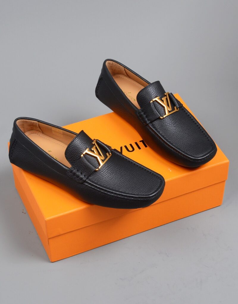Louis Vuitton Monte Carlo Mocassin Black For Men LV