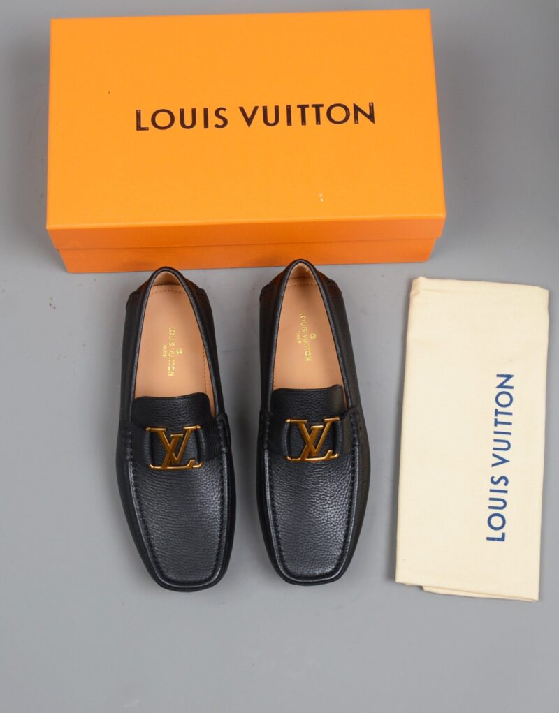 Louis Vuitton Monte Carlo Mocassin Black For Men LV