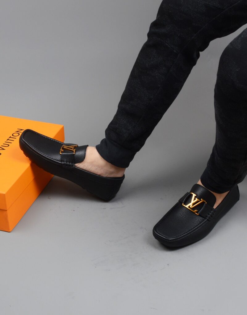 Louis Vuitton Monte Carlo Mocassin Black For Men LV