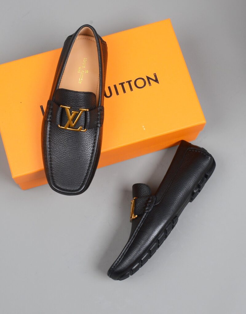Louis Vuitton Monte Carlo Mocassin Black For Men LV